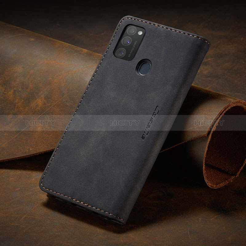 Custodia Portafoglio In Pelle Cover con Supporto C02S per Samsung Galaxy M30s