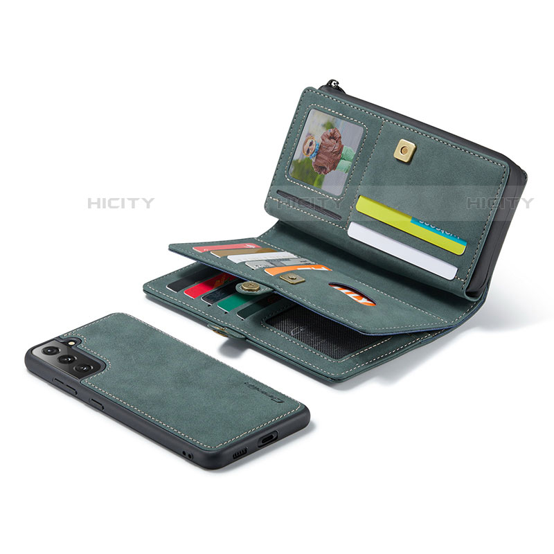 Custodia Portafoglio In Pelle Cover con Supporto C02S per Samsung Galaxy S21 5G