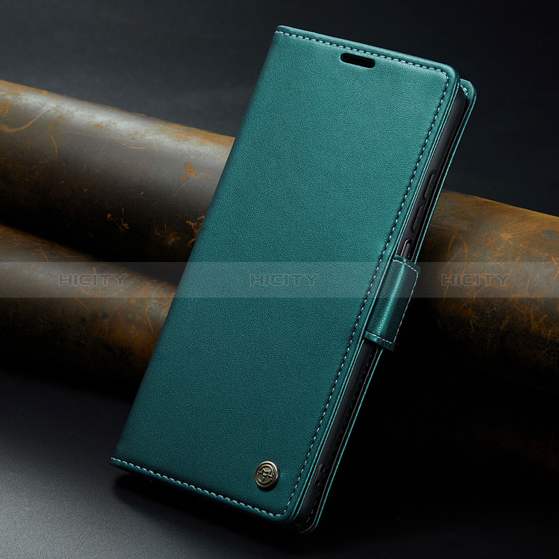 Custodia Portafoglio In Pelle Cover con Supporto C02S per Xiaomi Poco F5 5G Verde