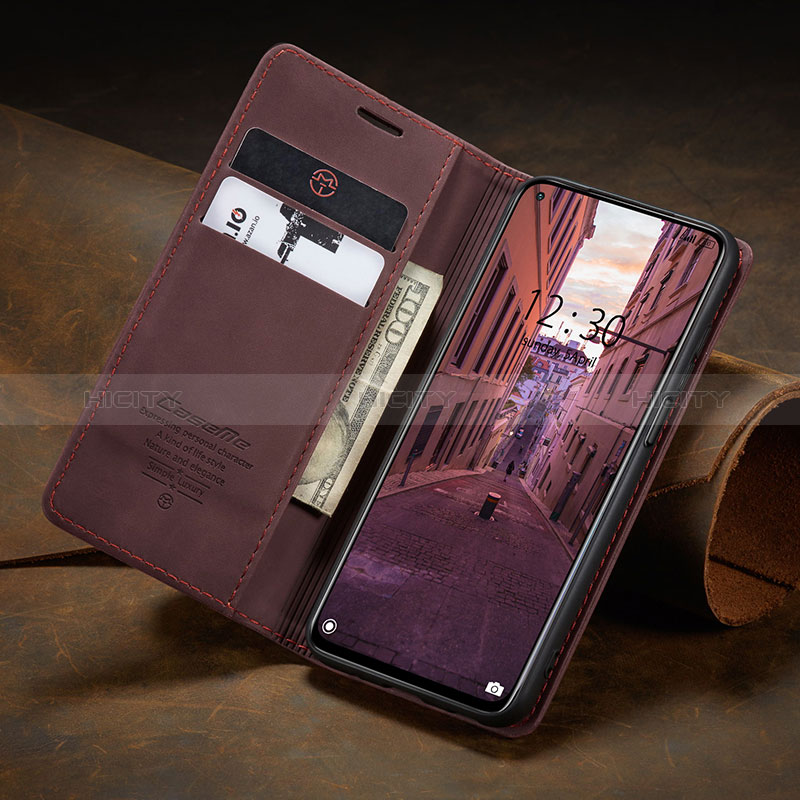 Custodia Portafoglio In Pelle Cover con Supporto C02S per Xiaomi Redmi K30S 5G