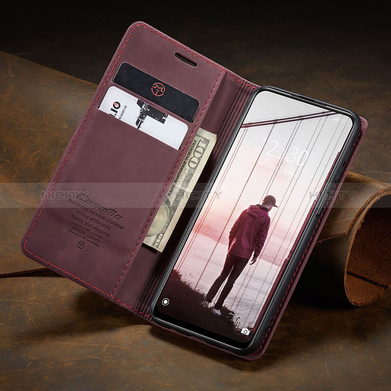 Custodia Portafoglio In Pelle Cover con Supporto C02S per Xiaomi Redmi Note 10 5G