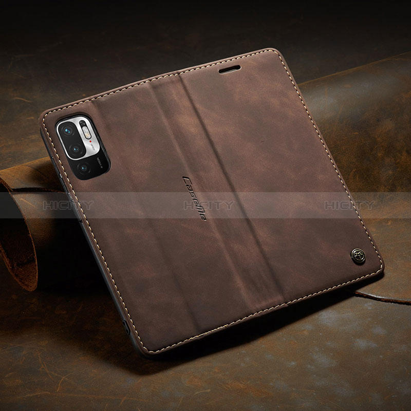 Custodia Portafoglio In Pelle Cover con Supporto C02S per Xiaomi Redmi Note 10 5G