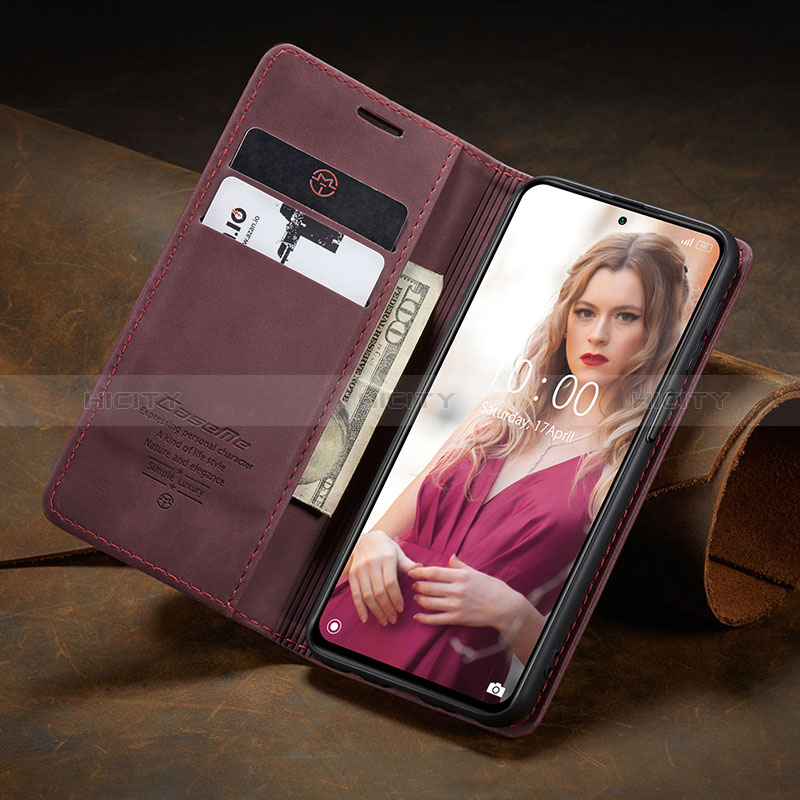 Custodia Portafoglio In Pelle Cover con Supporto C02S per Xiaomi Redmi Note 10 Pro Max