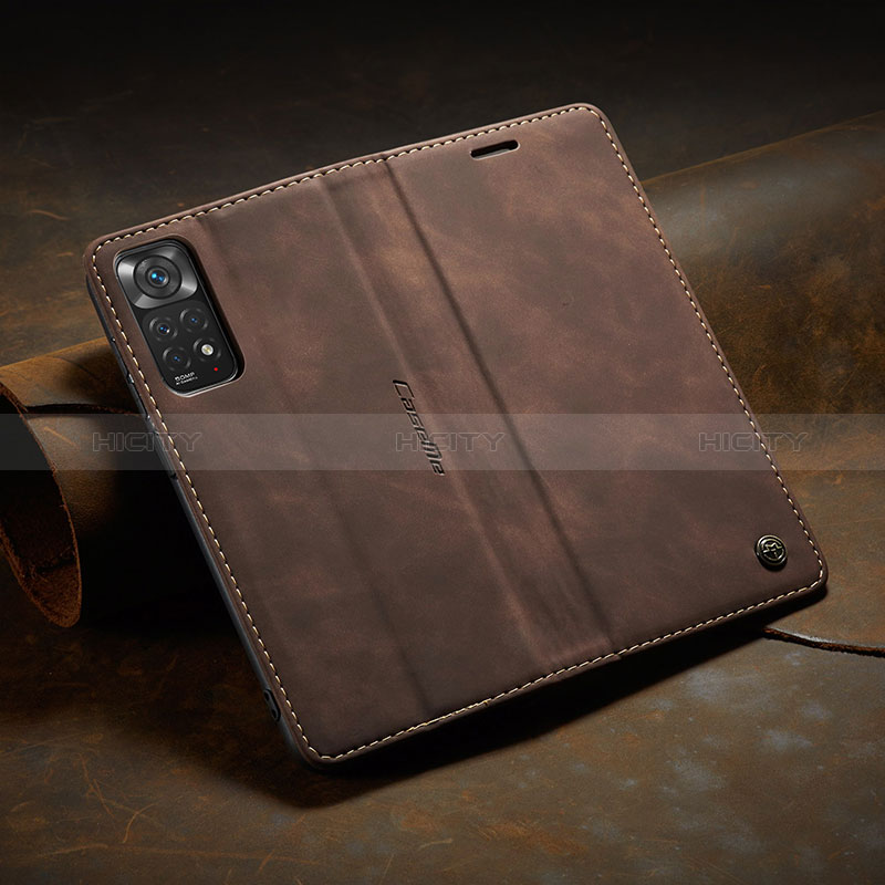 Custodia Portafoglio In Pelle Cover con Supporto C02S per Xiaomi Redmi Note 11 4G (2022)