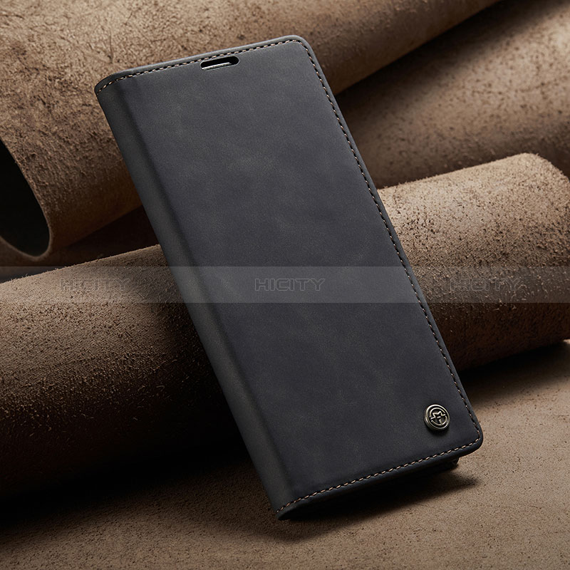 Custodia Portafoglio In Pelle Cover con Supporto C02S per Xiaomi Redmi Note 11 4G (2022) Nero