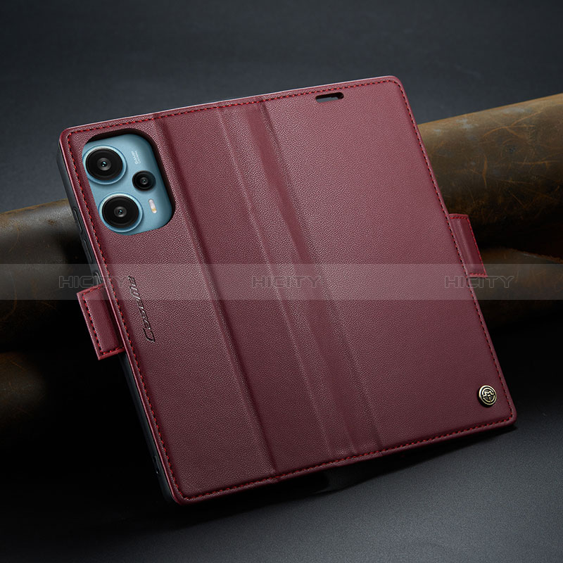 Custodia Portafoglio In Pelle Cover con Supporto C02S per Xiaomi Redmi Note 12 Turbo 5G