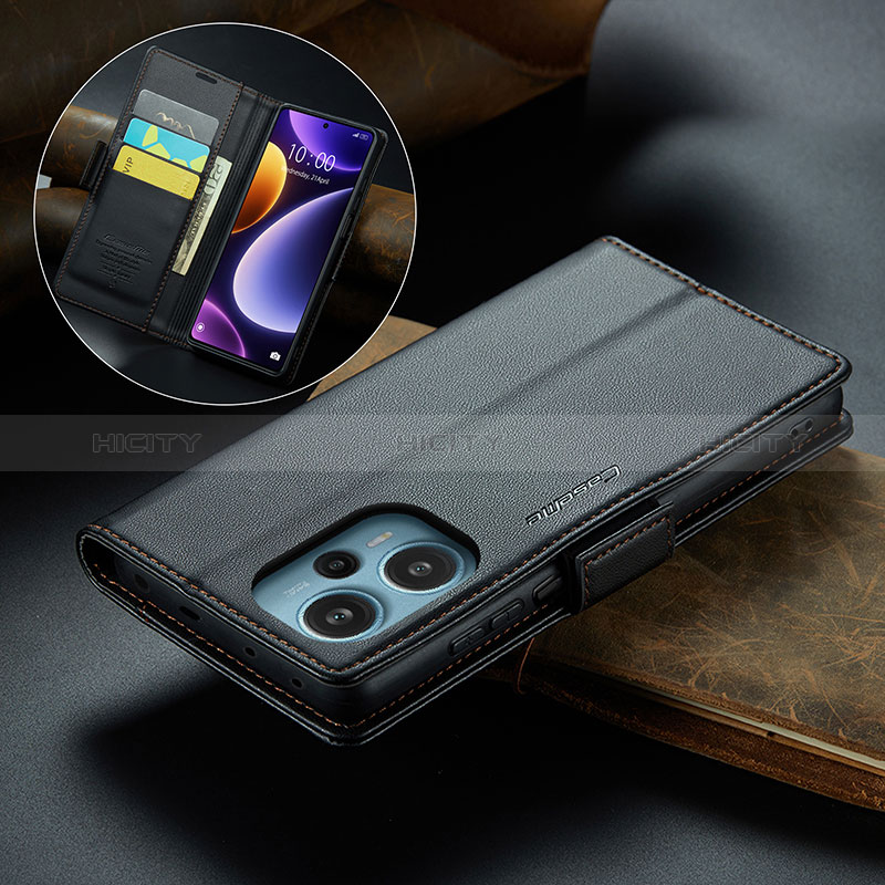 Custodia Portafoglio In Pelle Cover con Supporto C02S per Xiaomi Redmi Note 12 Turbo 5G