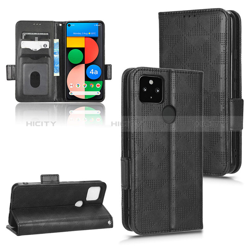 Custodia Portafoglio In Pelle Cover con Supporto C02X per Google Pixel 5 XL 5G