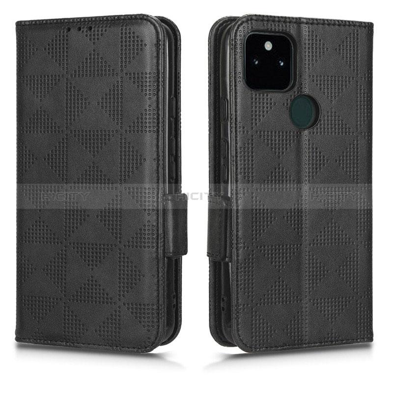 Custodia Portafoglio In Pelle Cover con Supporto C02X per Google Pixel 5a 5G