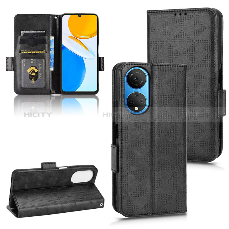 Custodia Portafoglio In Pelle Cover con Supporto C02X per Huawei Honor X7