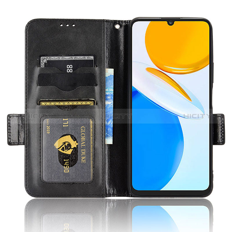 Custodia Portafoglio In Pelle Cover con Supporto C02X per Huawei Honor X7