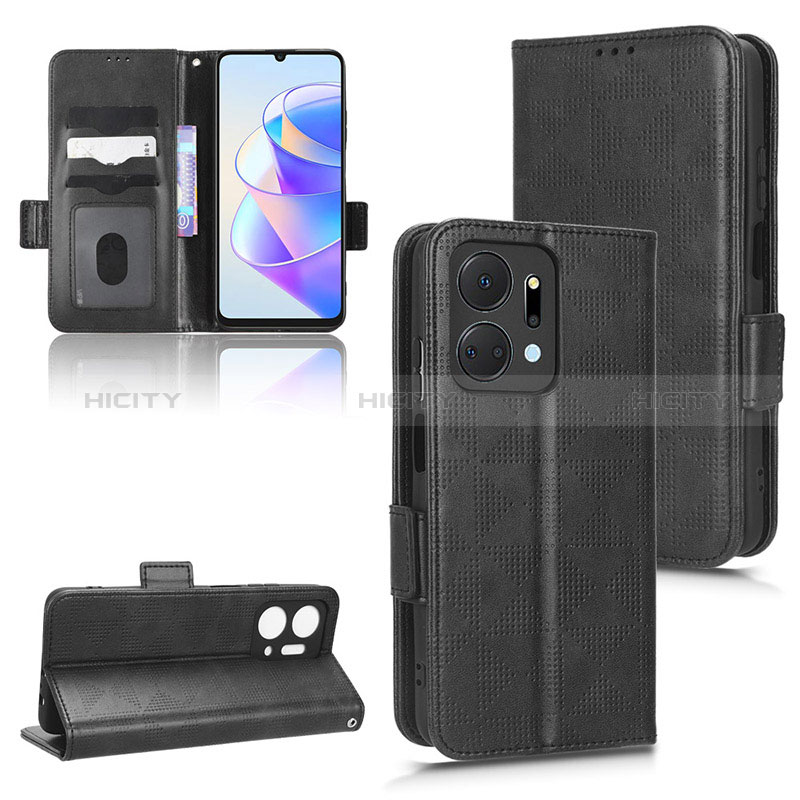 Custodia Portafoglio In Pelle Cover con Supporto C02X per Huawei Honor X7a