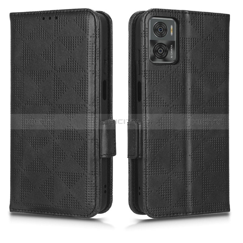 Custodia Portafoglio In Pelle Cover con Supporto C02X per Motorola Moto E22