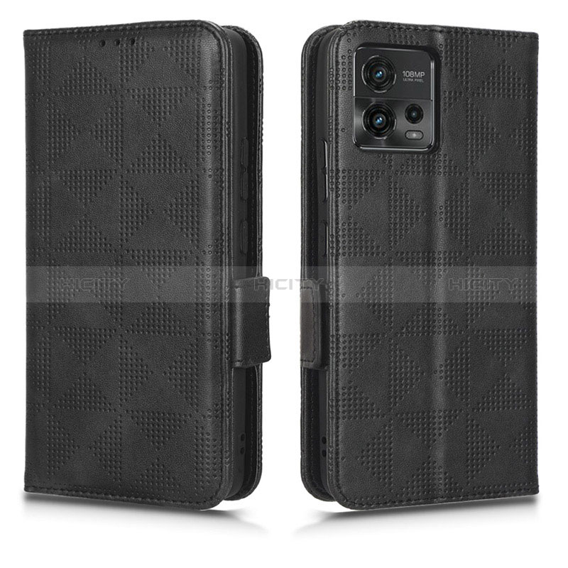 Custodia Portafoglio In Pelle Cover con Supporto C02X per Motorola Moto G72