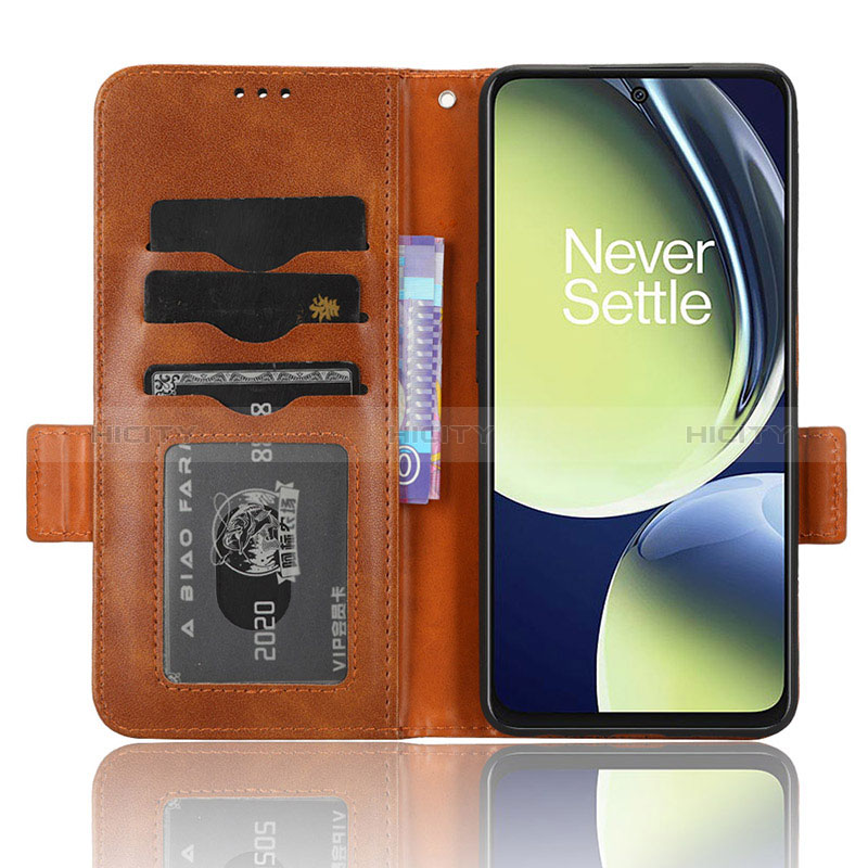 Custodia Portafoglio In Pelle Cover con Supporto C02X per OnePlus Nord N30 5G