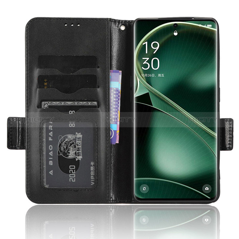 Custodia Portafoglio In Pelle Cover con Supporto C02X per Oppo Find X6 5G