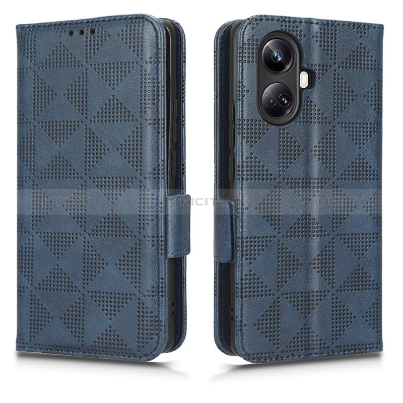 Custodia Portafoglio In Pelle Cover con Supporto C02X per Realme 10 Pro+ Plus 5G