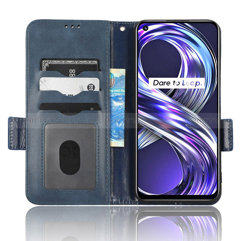 Custodia Portafoglio In Pelle Cover con Supporto C02X per Realme 8i