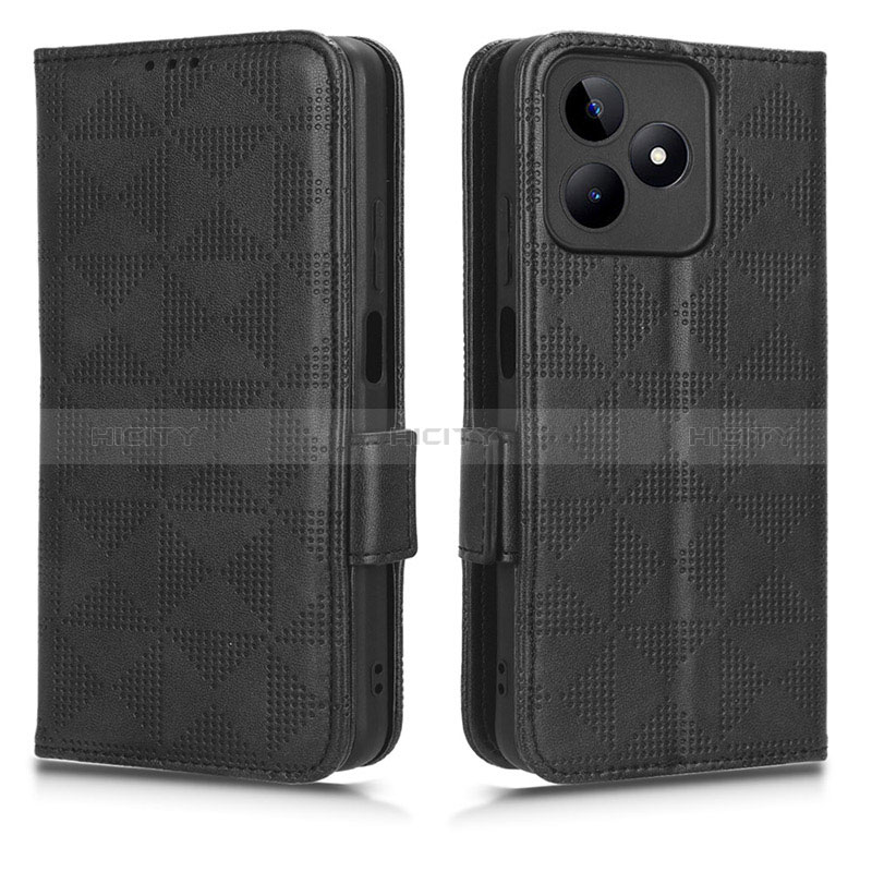 Custodia Portafoglio In Pelle Cover con Supporto C02X per Realme C51