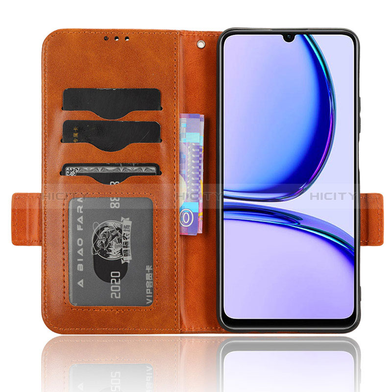 Custodia Portafoglio In Pelle Cover con Supporto C02X per Realme C51