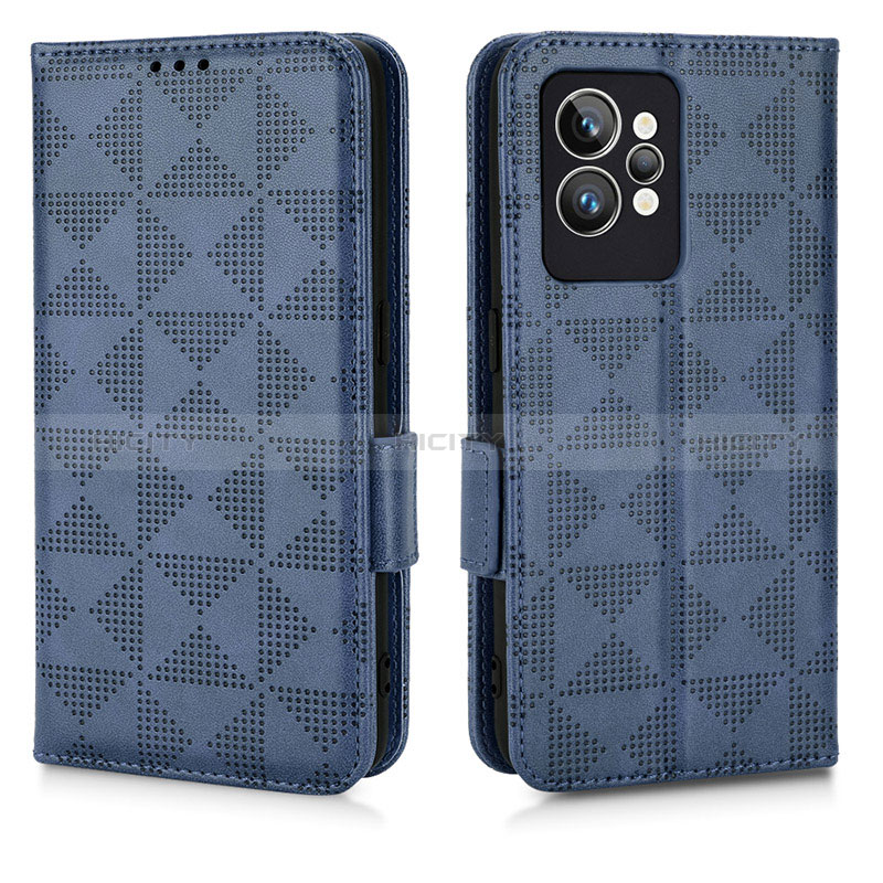 Custodia Portafoglio In Pelle Cover con Supporto C02X per Realme GT2 Pro 5G