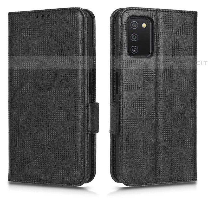 Custodia Portafoglio In Pelle Cover con Supporto C02X per Samsung Galaxy A03s