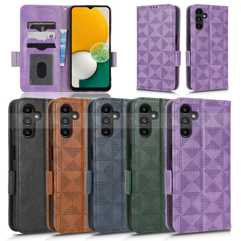 Custodia Portafoglio In Pelle Cover con Supporto C02X per Samsung Galaxy A04s