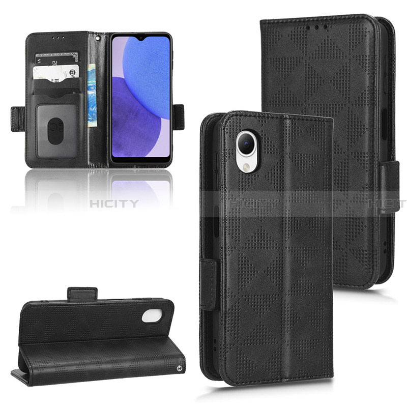 Custodia Portafoglio In Pelle Cover con Supporto C02X per Samsung Galaxy A23 5G SC-56C