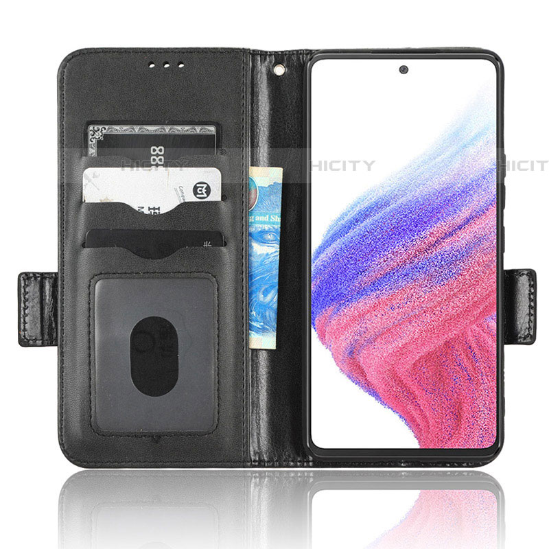 Custodia Portafoglio In Pelle Cover con Supporto C02X per Samsung Galaxy A53 5G