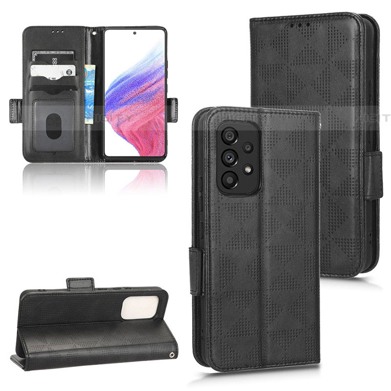 Custodia Portafoglio In Pelle Cover con Supporto C02X per Samsung Galaxy A53 5G