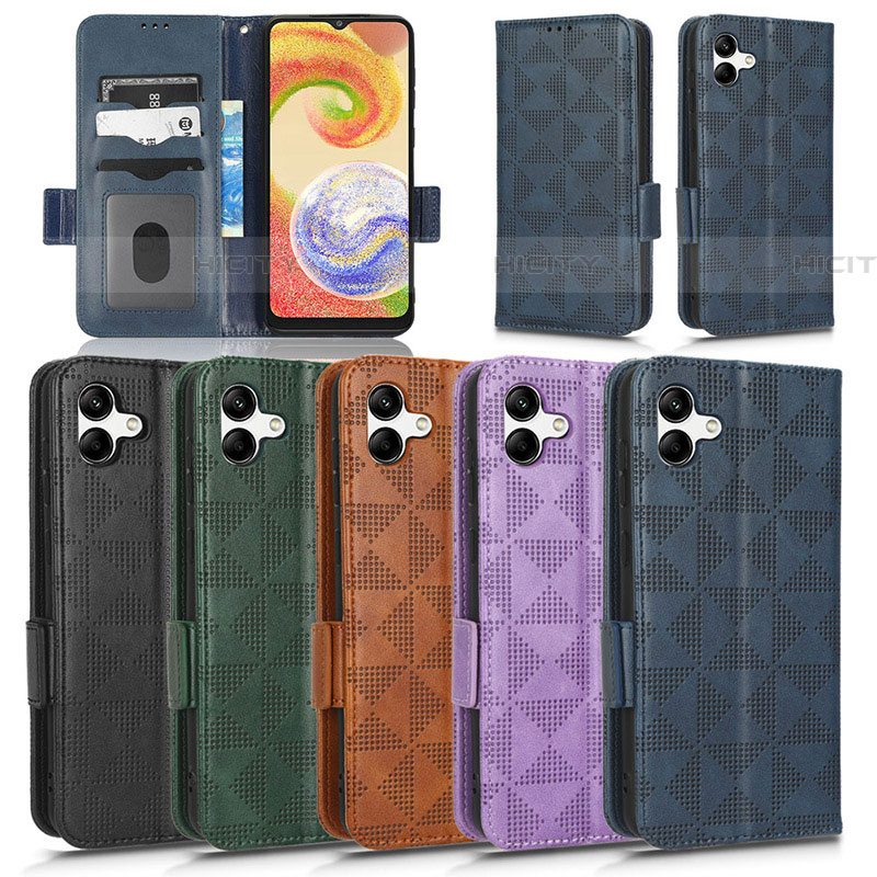 Custodia Portafoglio In Pelle Cover con Supporto C02X per Samsung Galaxy F04