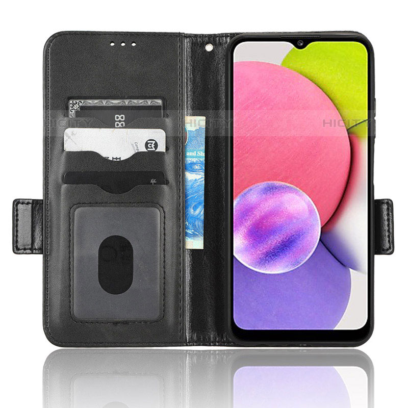 Custodia Portafoglio In Pelle Cover con Supporto C02X per Samsung Galaxy M02s