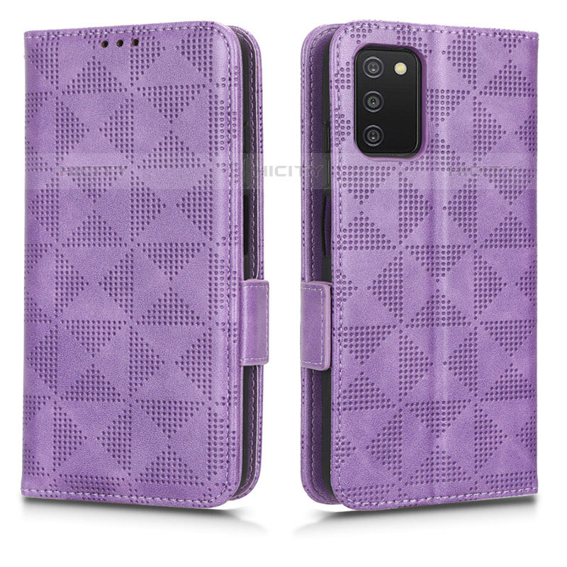 Custodia Portafoglio In Pelle Cover con Supporto C02X per Samsung Galaxy M02s