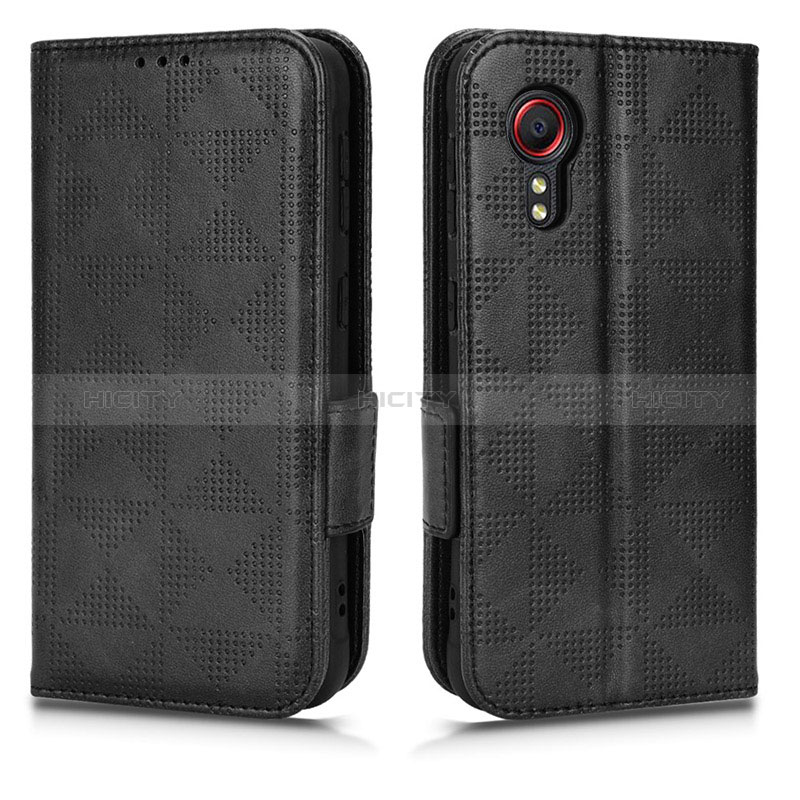 Custodia Portafoglio In Pelle Cover con Supporto C02X per Samsung Galaxy XCover 5 SM-G525F