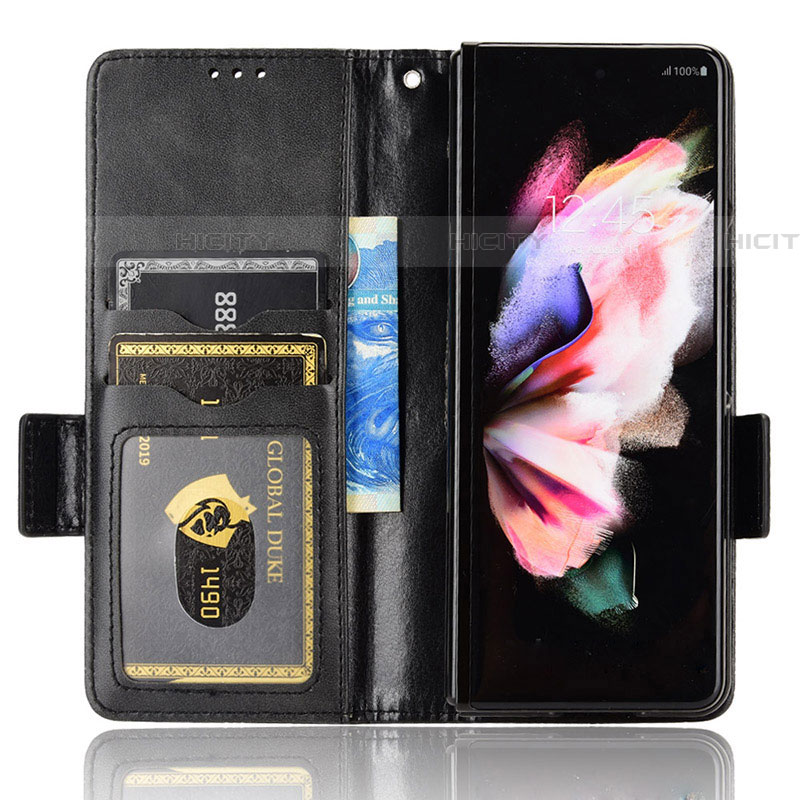 Custodia Portafoglio In Pelle Cover con Supporto C02X per Samsung Galaxy Z Fold4 5G