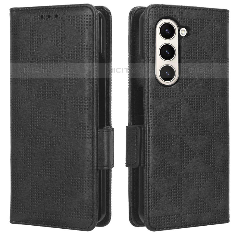 Custodia Portafoglio In Pelle Cover con Supporto C02X per Samsung Galaxy Z Fold5 5G