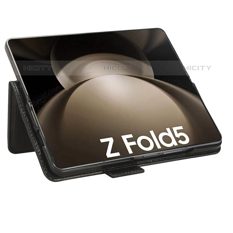 Custodia Portafoglio In Pelle Cover con Supporto C02X per Samsung Galaxy Z Fold5 5G