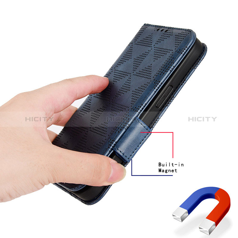 Custodia Portafoglio In Pelle Cover con Supporto C02X per Sony Xperia 1 III