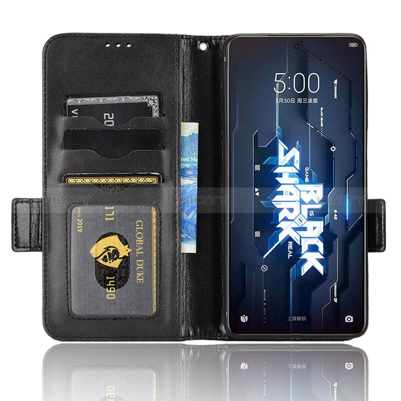 Custodia Portafoglio In Pelle Cover con Supporto C02X per Xiaomi Black Shark 5 5G