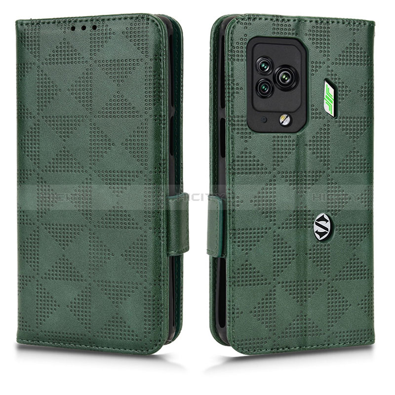 Custodia Portafoglio In Pelle Cover con Supporto C02X per Xiaomi Black Shark 5 Pro 5G