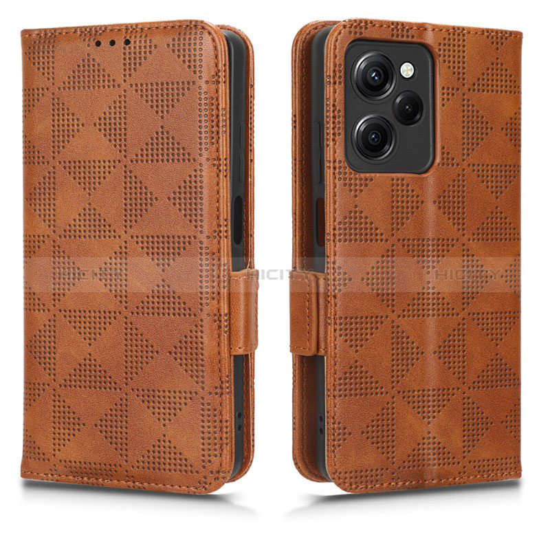 Custodia Portafoglio In Pelle Cover con Supporto C02X per Xiaomi Poco X5 Pro 5G