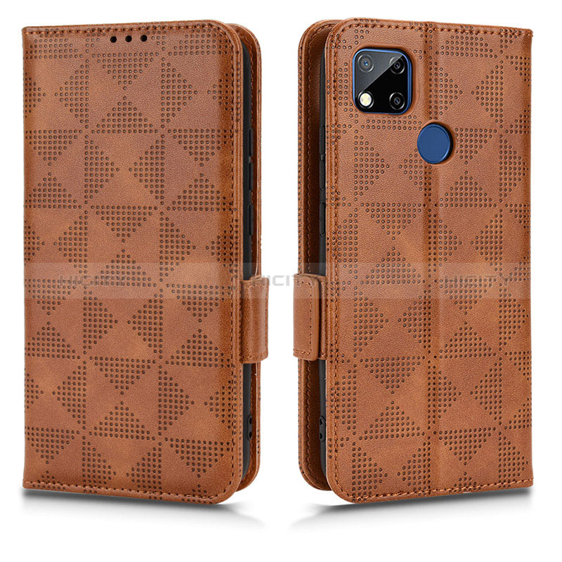 Custodia Portafoglio In Pelle Cover con Supporto C02X per Xiaomi Redmi 9 Activ