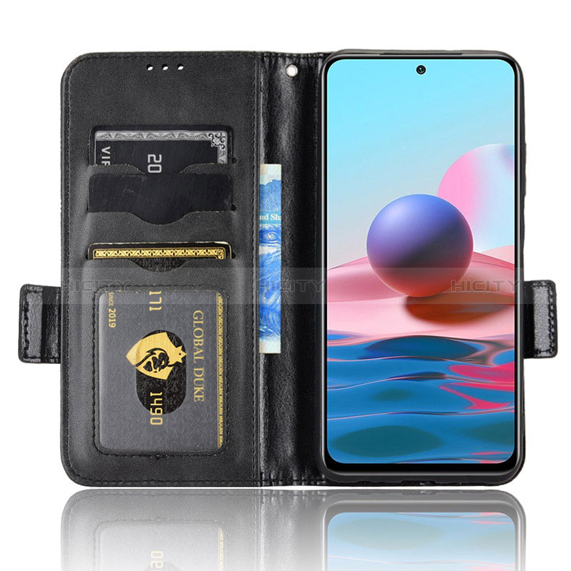 Custodia Portafoglio In Pelle Cover con Supporto C02X per Xiaomi Redmi Note 10S 4G