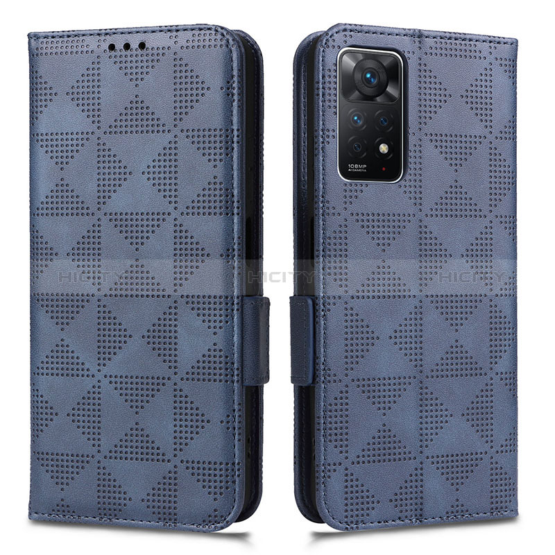 Custodia Portafoglio In Pelle Cover con Supporto C02X per Xiaomi Redmi Note 11 Pro 4G