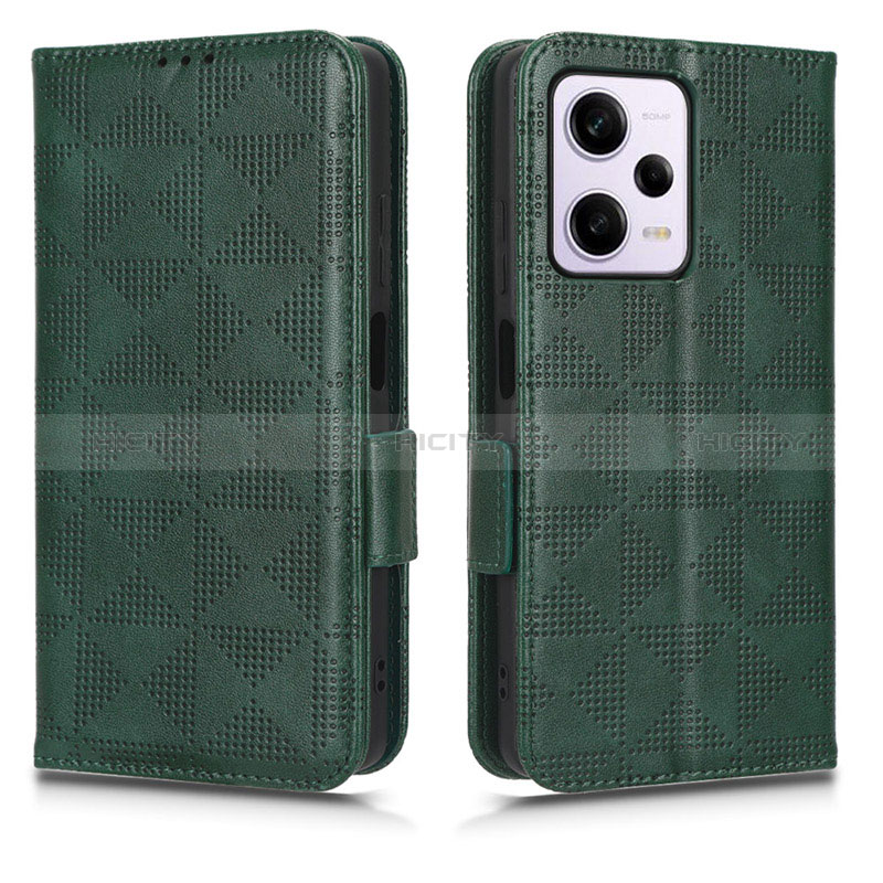 Custodia Portafoglio In Pelle Cover con Supporto C02X per Xiaomi Redmi Note 12 Pro 5G