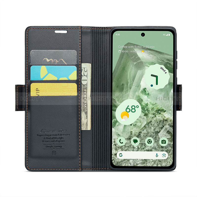 Custodia Portafoglio In Pelle Cover con Supporto C03S per Google Pixel 8a 5G