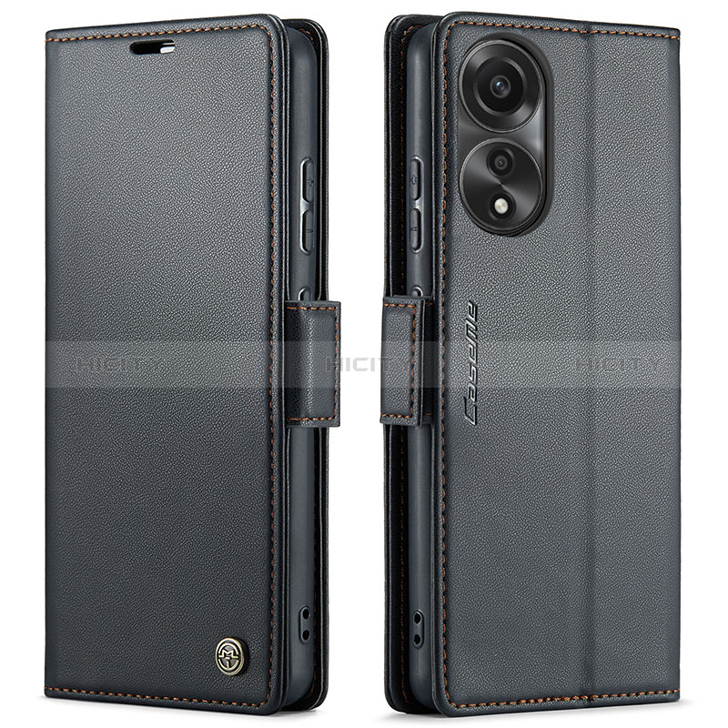 Custodia Portafoglio In Pelle Cover con Supporto C03S per Oppo A78 4G