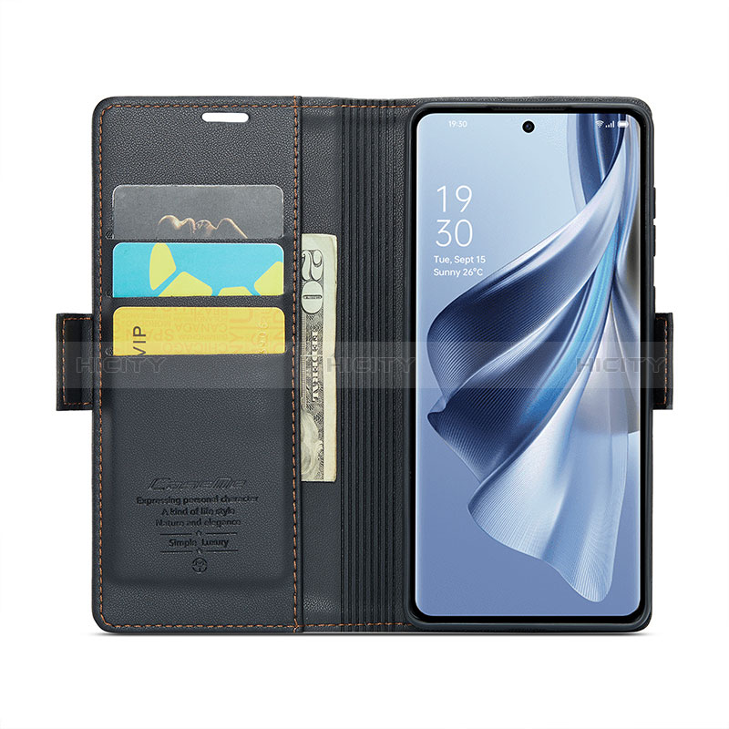 Custodia Portafoglio In Pelle Cover con Supporto C03S per Oppo Reno10 5G