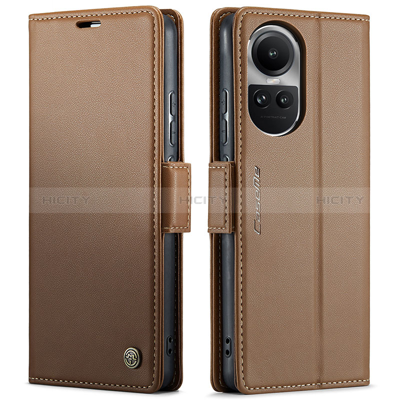 Custodia Portafoglio In Pelle Cover con Supporto C03S per Oppo Reno10 Pro 5G