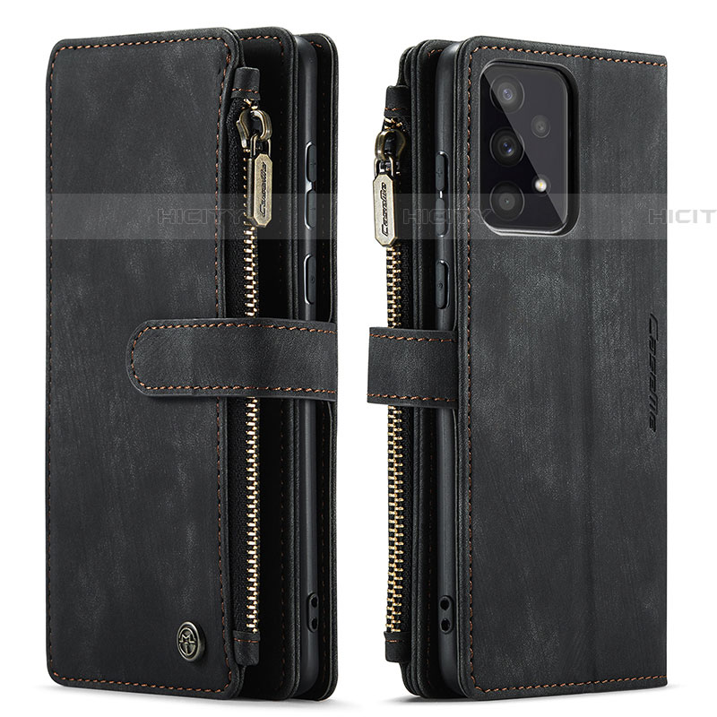 Custodia Portafoglio In Pelle Cover con Supporto C03S per Samsung Galaxy A33 5G Nero